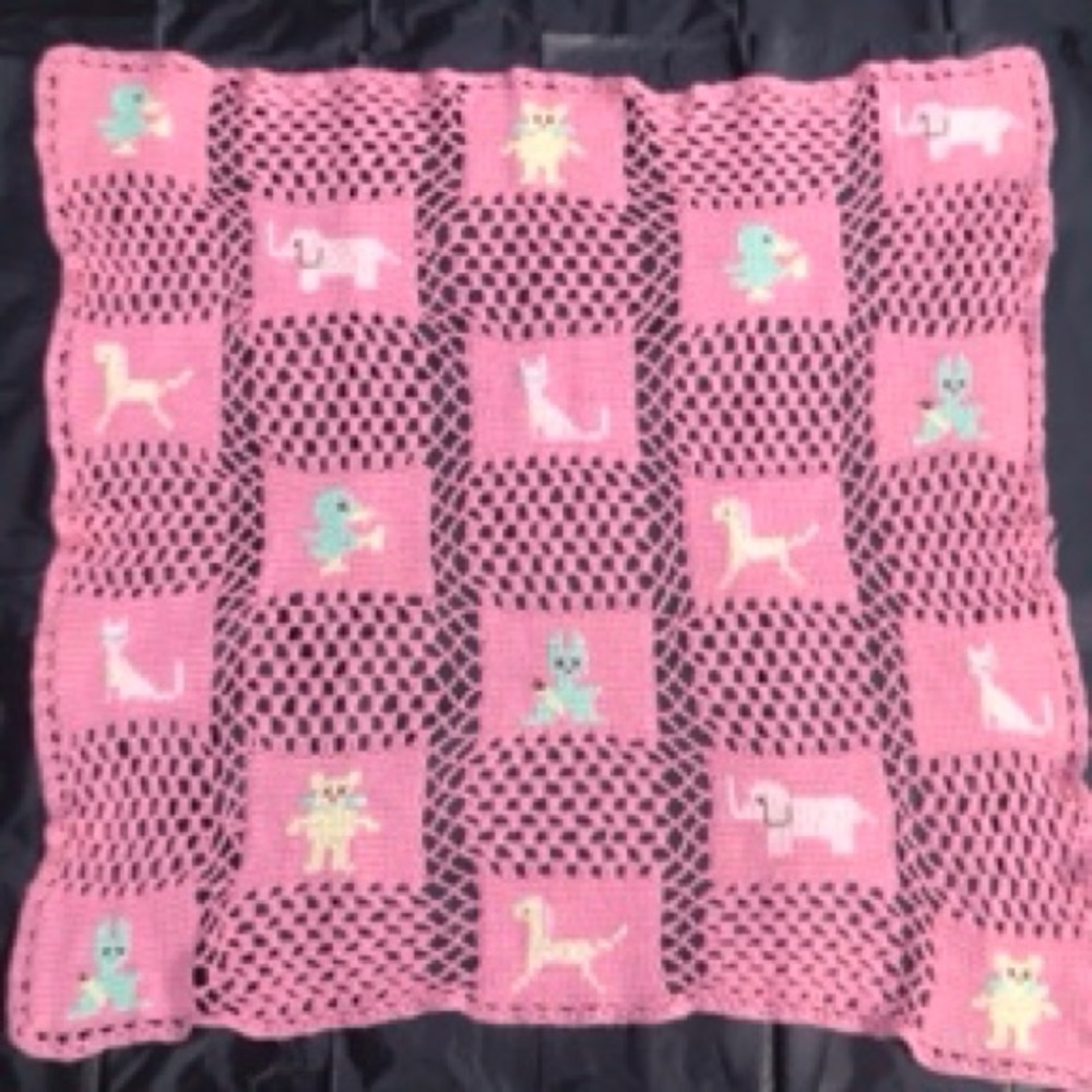 Baby Knitted Blanket Afghan